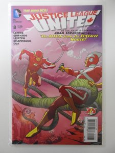 Justice League United #8 Flash 75th Anniversary Cover (2015)