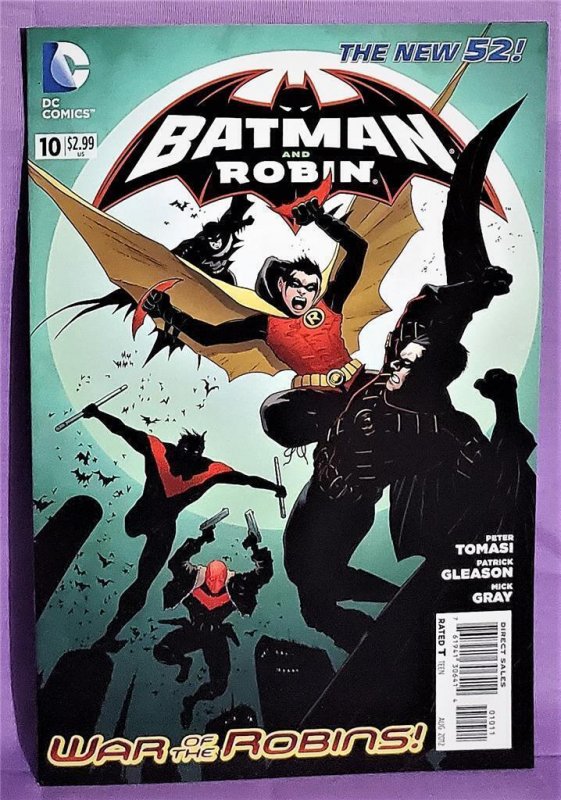 BATMAN and ROBIN #10 War of the Robins Patrick Gleason DC New 52 (DC 2012)