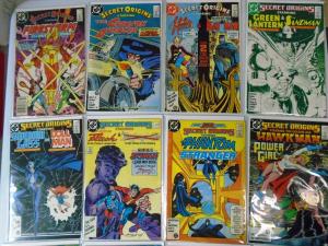 Secret Origins (2nd Series) Lot From:#4-50, 47 Different 8.0/VF (1986-1990)