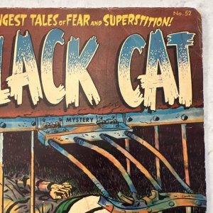 Black Cat Mystery #52 (Harvey/1954) Pre Code Horror please See pics b4 purchase! 