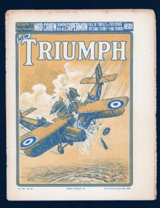 Vintage 1939 Triumph Comics Vol 30 #773 - RARE Early Superman Appearance (3/3.5)