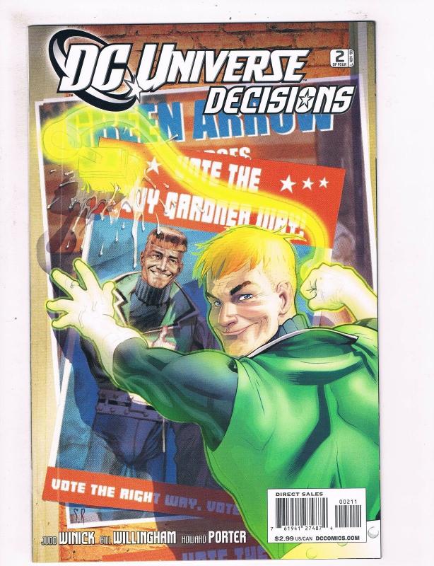 DC Universe Decisions # 2 NM 1st Print Comic Book Green Lantern Batman Flash S61