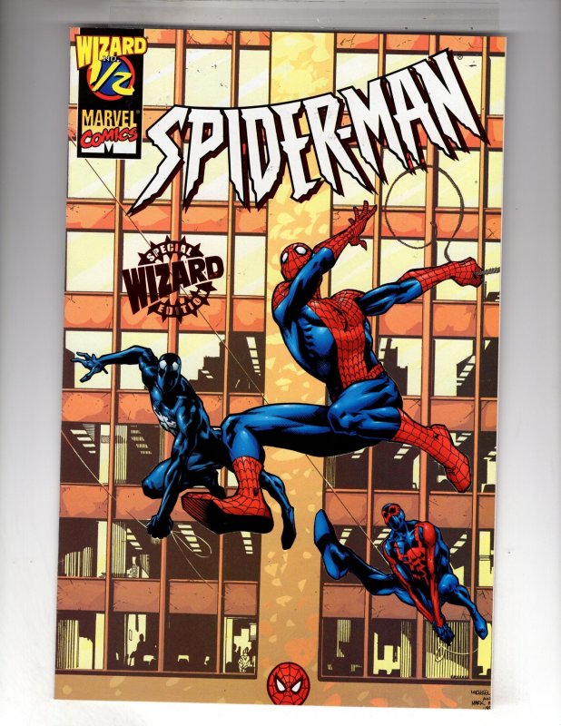 Spider-Man #1/2 Wizard Exclusive w/COA    / EBI#1