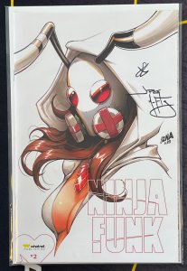 Ninja Funk #2 Signed And Certified by JPG & Sara Sarina