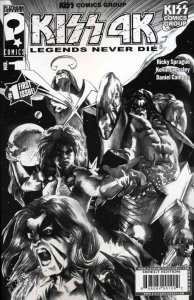 Kiss 4K #1B VF/NM ; Platinum | Gene Simmons Band