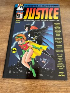 Justice # 1 NM Antarctic Press Comic Book Batman Robin Japan 17 J388