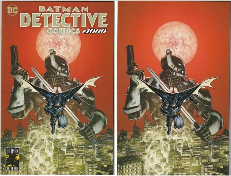 Detective Comics #1000 (DC 2019) Mahnke Planet Variant 1st Arkham Knight Set