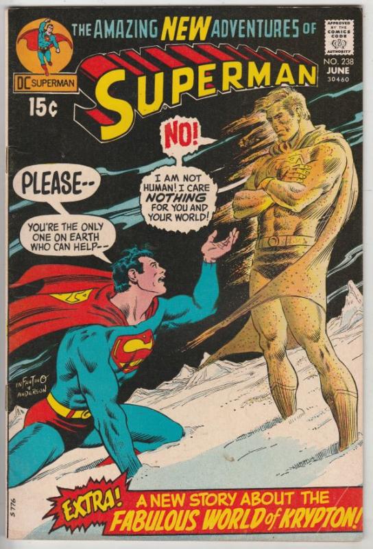 Superman #238 (Jun-71) VF High-Grade Superman, Jimmy Olsen,Lois Lane