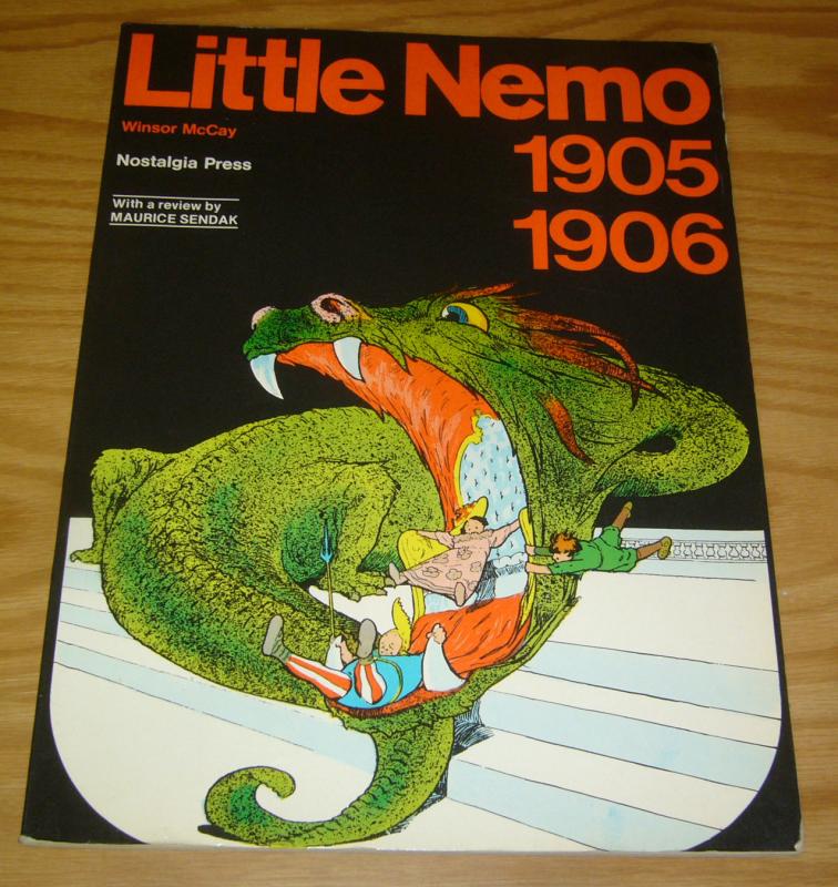 Little Nemo in Slumberland: 1905-1906 SC VF- winsor mccay - nostalgia press 1976