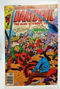 Daredevil #136 (1964 series) (1976) Marvel Comic- Jester- Newstand- VF
