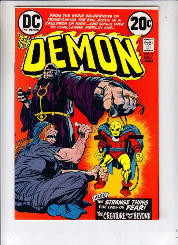 Demon, The #4 (Dec-72) VF/NM High-Grade Jason Blood, Merlin