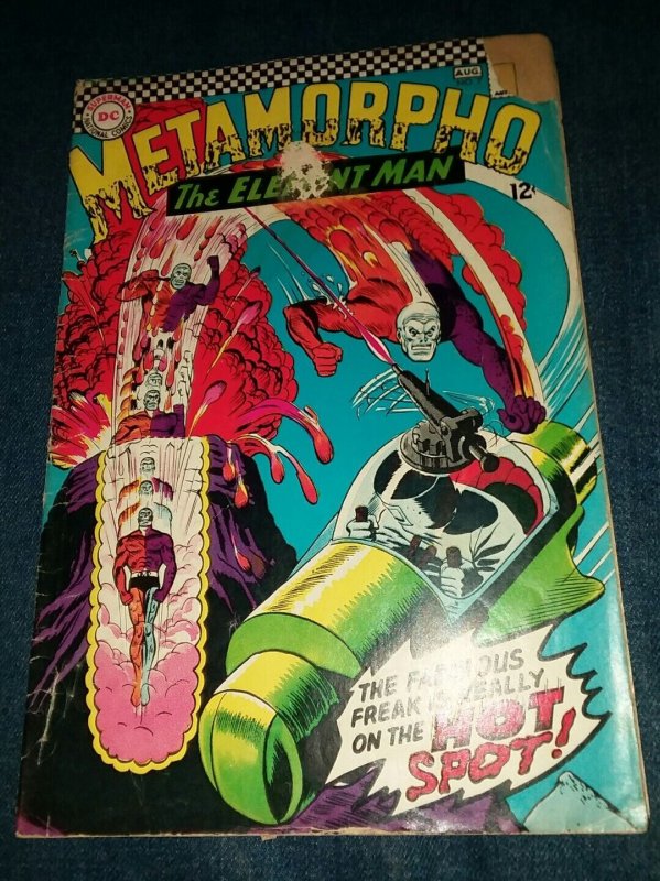 Metamorpho (1965 1st Series) #7 dc comics silver age classic the elemental man