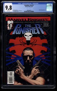 Punisher (2001) #2 CGC NM/M 9.8 White Pages Volume #4 Spider-Man!