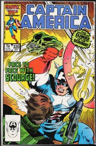 Captain America #320 Direct Edition (1986) Captain America