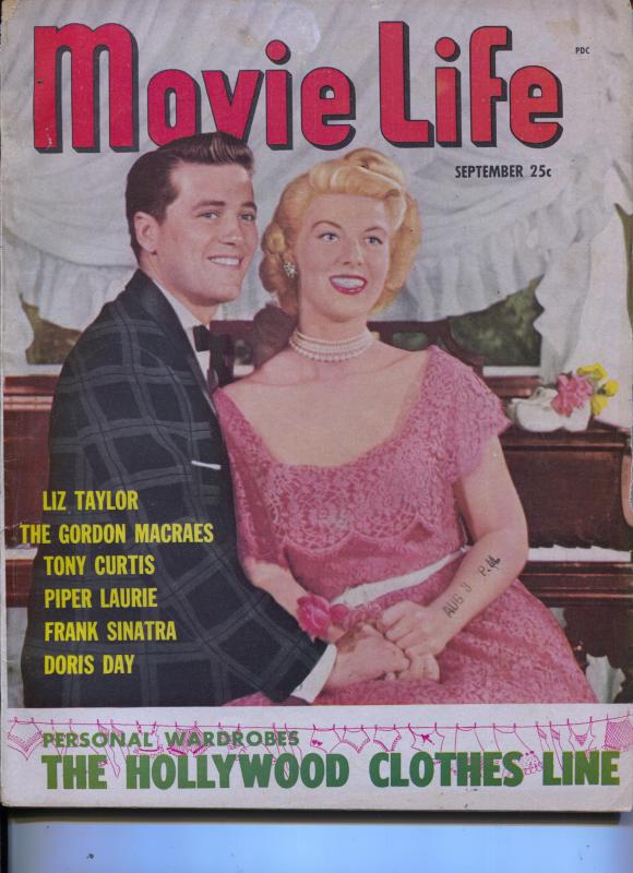 Movie Life-Gordon MacRae-Ricardo Montalban-Alan Ladd-Tony Curtis-Sept-1951