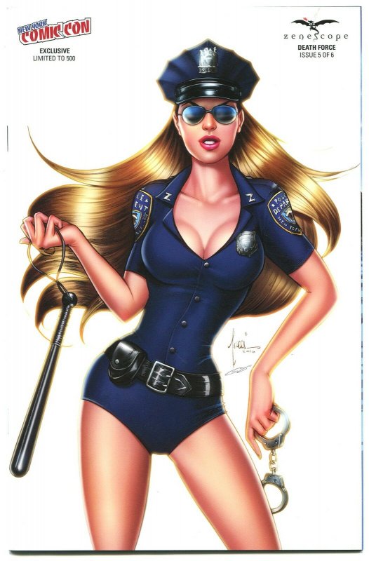 Grimm Fairy Tales Death Force #5 New York ComicCon Exclusive Variant Cover G