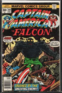Captain America #204 (1976) Captain America and the Falcon