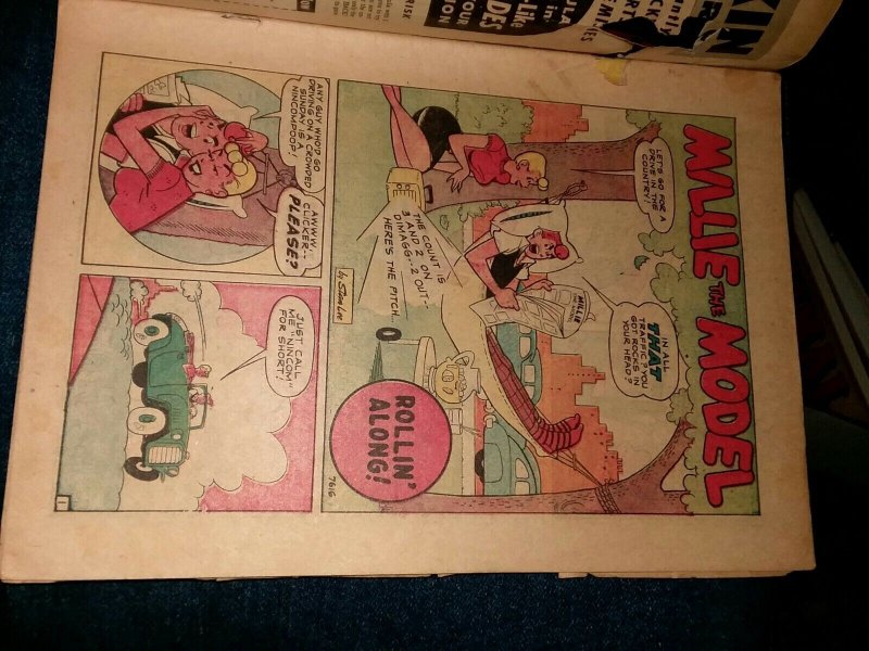 Millie the Model #25 timely comics 1950 dan decarlo good girl art golden age key