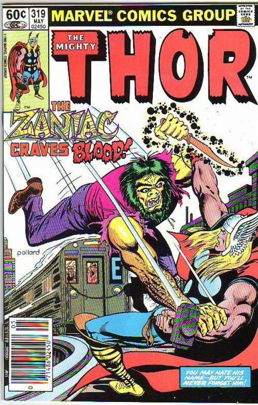 Thor, the Mighty #319 (May-82) NM- Super-High-Grade Thor