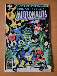 Micronauts Annual #1 ~ DOLLAR BIN ~ 1979 Marvel Comics 