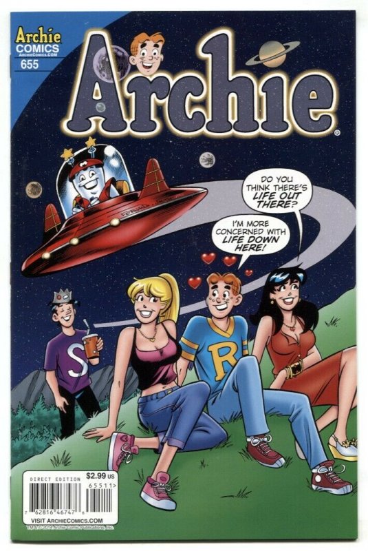 Archie Comics #655 2014- Flying Saucer cover VF