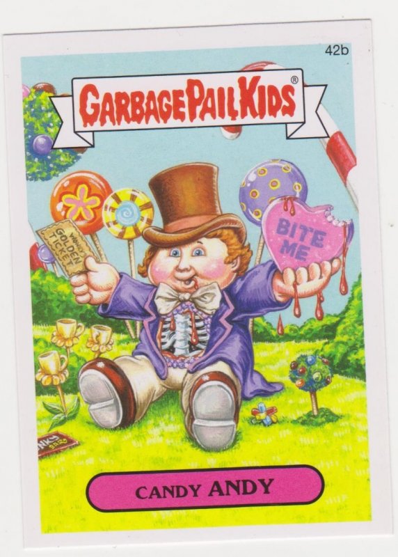 2015 Garbage Pail Kids  #42b- Candy Andy