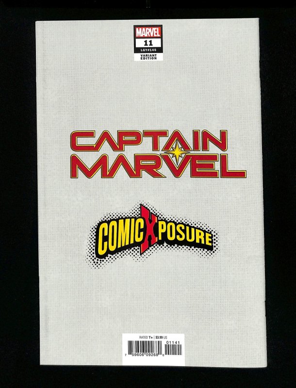 Captain Marvel #11 ComicXposure Virgin Variant