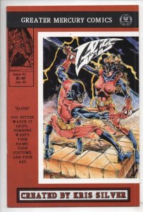 Greater Mercury Comics Action GRIPS #3, VF+, 1990