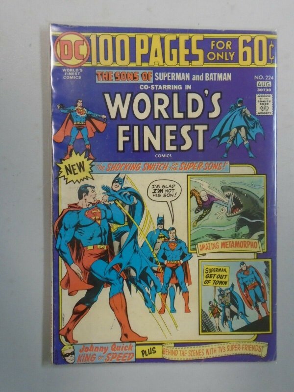 World's Finest #224 4.0 VG (1974)