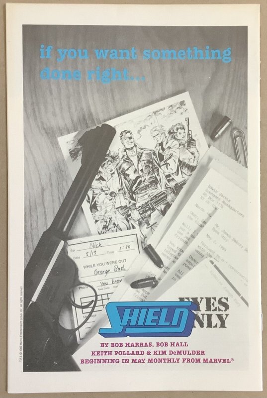 Punisher: War Journal #10 (1989, Marvel) VF/NM