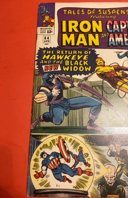 Tales of Suspense #64 (1965) early Blackwidow