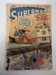Superman #123 (1958) PR Condition see desc