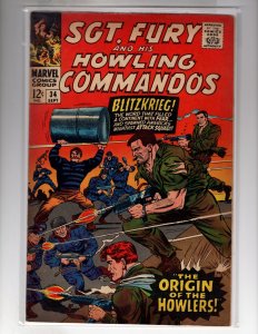 Sgt. Fury #34 (1966)  - [475•ECA2]