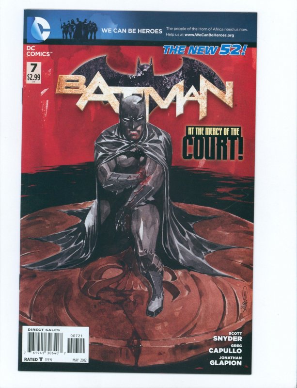 Batman #7 Variant Cover 1st full app of Harper Row, later becomes Bluebird