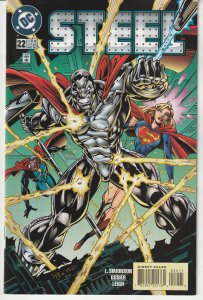 Steel #22 (1995)   Team Superman reunited !