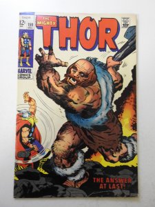 Thor #159 (1968) VG+ Condition