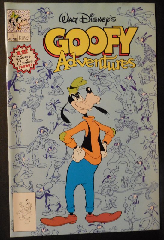 Goofy Adventures #1 Direct Edition (1990)