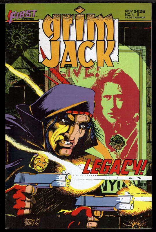 Grimjack #4 (1984) 7.0 FN-VF