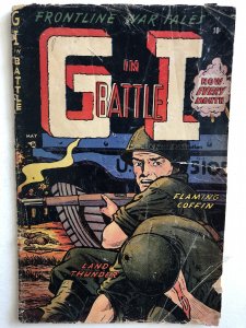 GI in Battle 8(1953) GD, ethnic stereotypes& lingerie ad