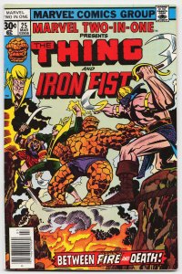 Marvel Two-in-One #25 (1977) Iron Fist