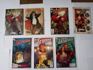 Huge DC Zatanna Set 1-15, Books 1+2, couple variant covers, miniseries issues