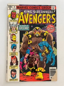 Avengers King Size Annual # 9 VG/FN Marvel Comic Book Hulk Thor Iron Man 10 J245