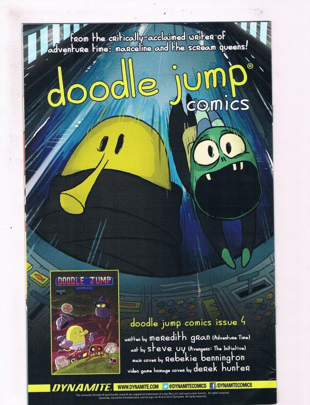 Dynamite® Doodle Jump #5 Video Game Homage Exclusive Variant Cover