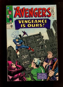 AVENGERS  #20 - Swordsman Joins (4.5) 1965