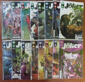 Joker #1-15 & Annual Lot of 16 Complete Series 1st Prints Tynion DC 2021 NM