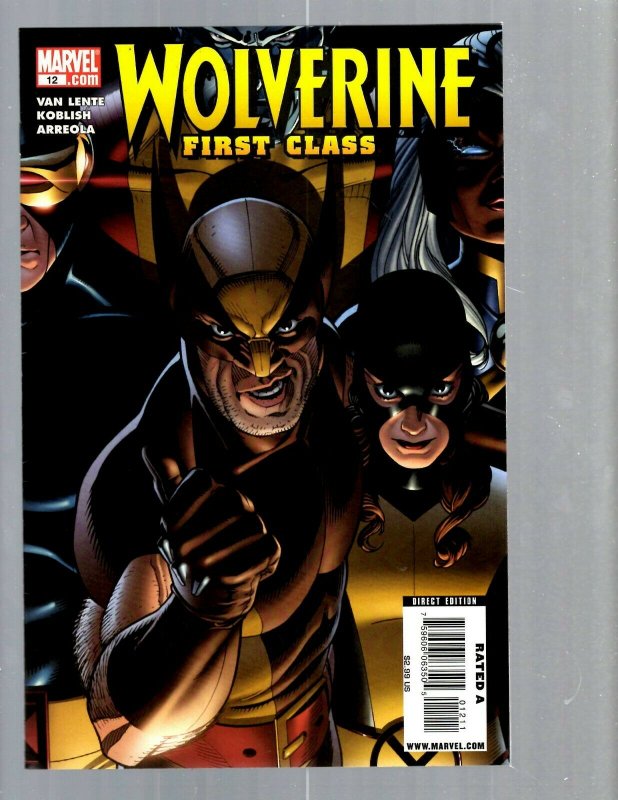 12 Marvel Comics Wolverine First Class #1 2 3 4 7 8 9 10 11 12 13 plus #1 EK17