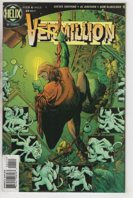 VERMILLION 4, VF/NM, Al Davison, Helix Comics 1996 1997 more in store