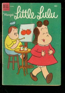 MARGE'S LITTLE LULU #76 1954-DELL COMIC-APPLES-ART-TUBB VG