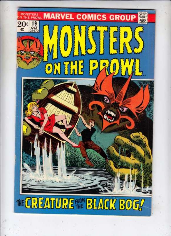Monsters on the Prowl #19 (Oct-72) VF/NM High-Grade 