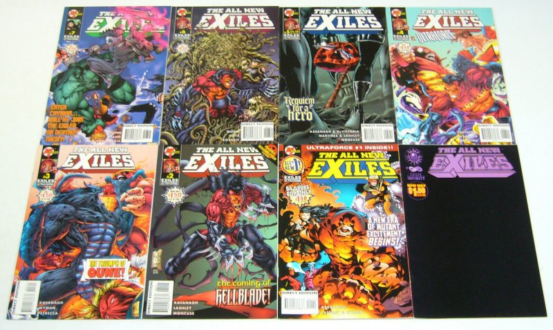 All New Exiles #∞ & 1-11 VF/NM complete series - ultraverse - juggernaut set lot